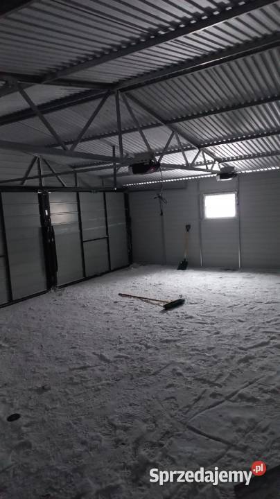 Garaż z wiatą 12x6 9x6 plus 3m wiata otwarta Pruszków