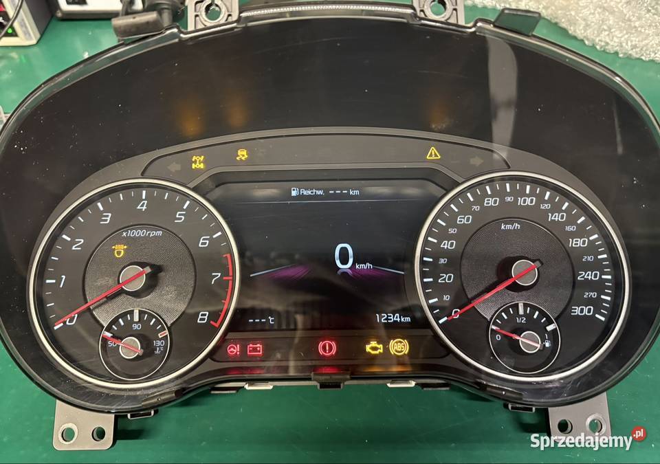 Kia stinger licznik wersja eu przed lift i lift Wieliczka