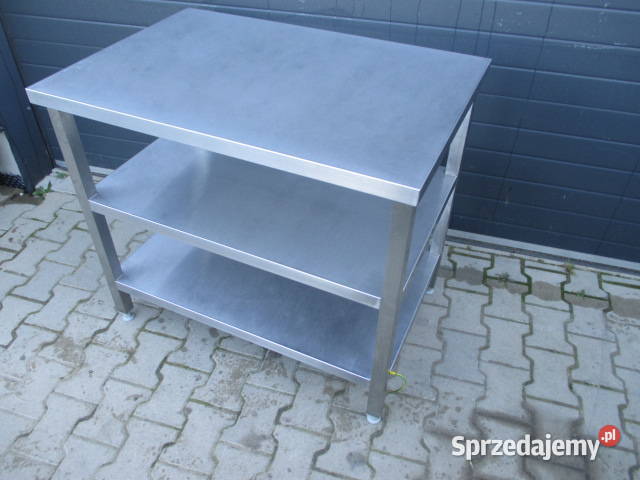 Stół Gastronomiczny Centralny Z 2 Półkami Ostrów Wielkopolski