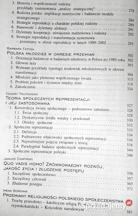 Wymiary życia społecznego Mirosław Maroda Pozostałe