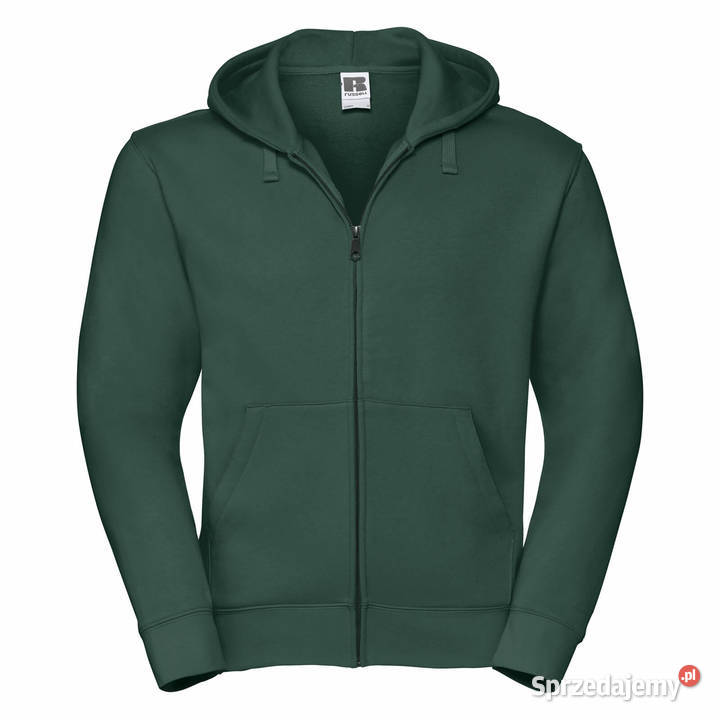 Bluza z kapturem zapinana na zamek butelkowa Odzież codzienna mazowieckie Warszawa