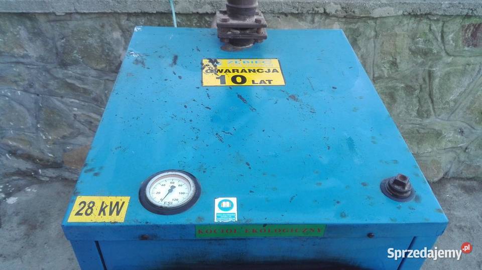 Piec węglowy ZĘBIEC 28kW 2007r Lwówek Śląski