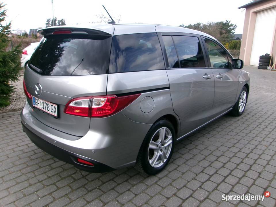 Mazda 5 18 Sprowadzona 7 Osobowa wielofunkcyjna kierownica kujawsko-pomorskie Dolna Grupa