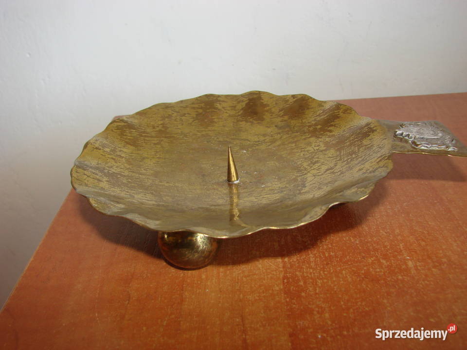 Kronenbrau mosiężny świecznik Pozostałe