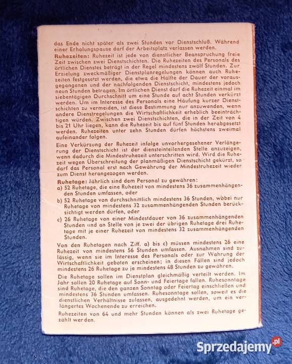 Kalendarzyk pracownika kolei NRD 1972 r Koźminek sprzedam