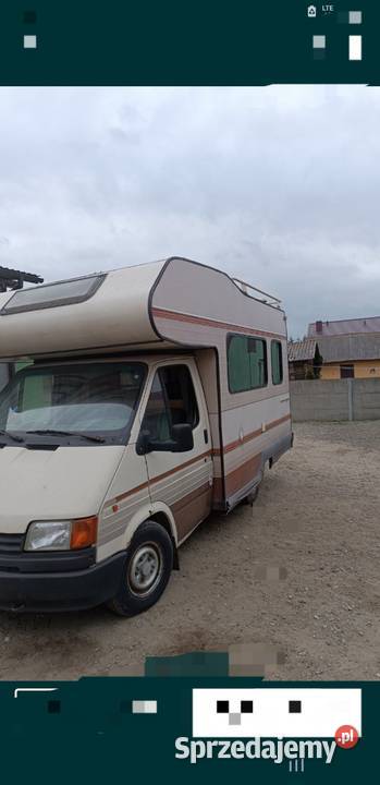 Kamper Ford Tranzit z 1990r 25Diesel 80 kujawsko-pomorskie Grudziądz