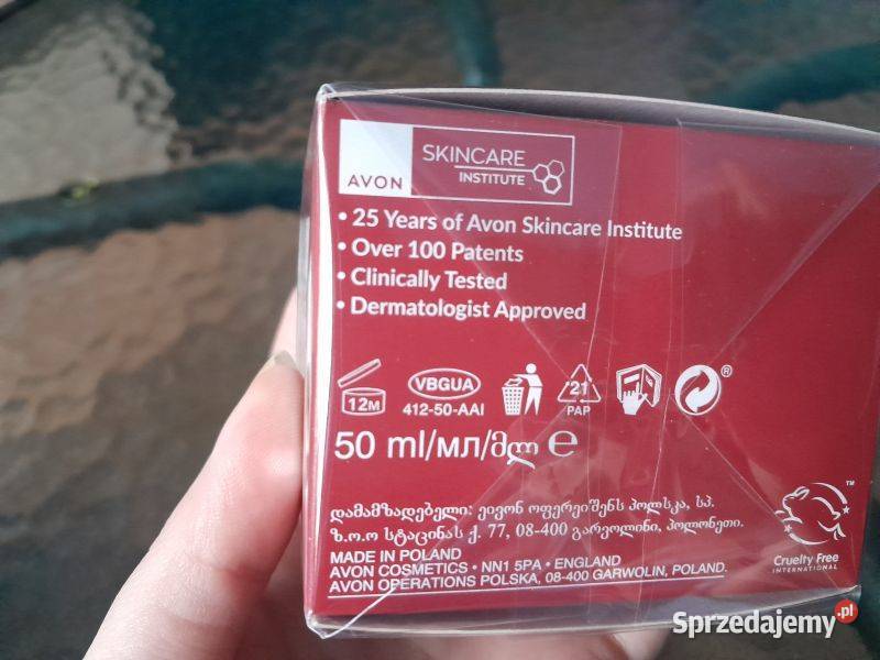 Krem na noc Avon Anew Reversalist Plump Smotth Avon Kosmetyki śląskie Siewierz