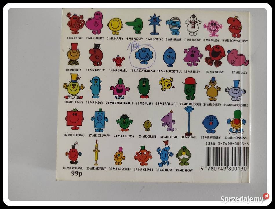 Mr DAYDREAM książeczka Płyta CD Mr Men Little