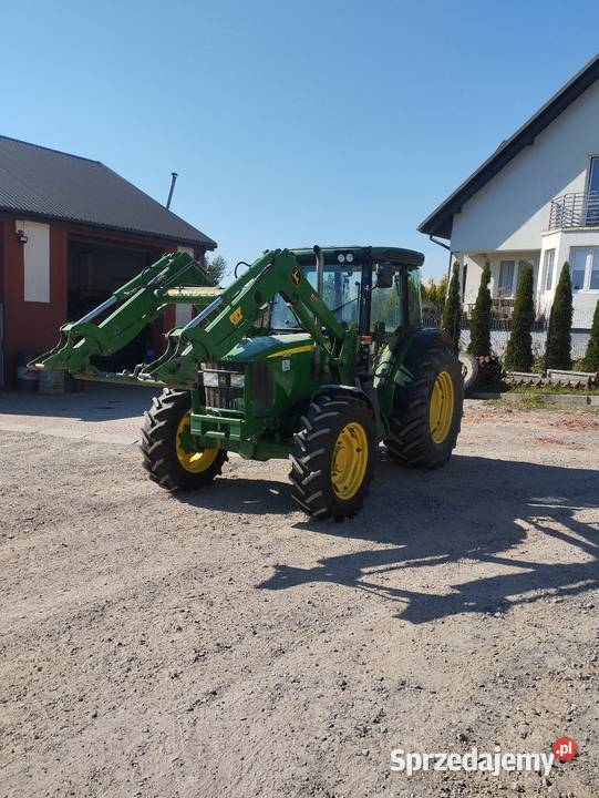 Ciągnik John Deere 5515 z turem mechaniczny świętokrzyskie Miedziana Góra sprzedam