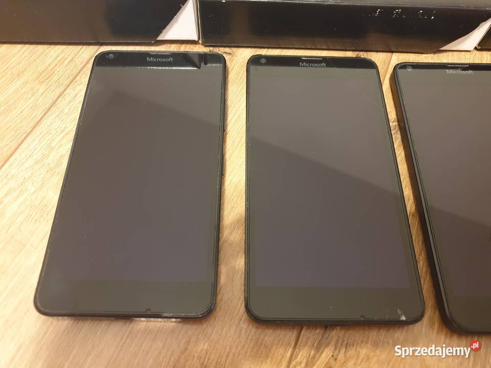 Komplet używanych telefonów 15 sztuk Lumia 640 śląskie Pszczyna sprzedam