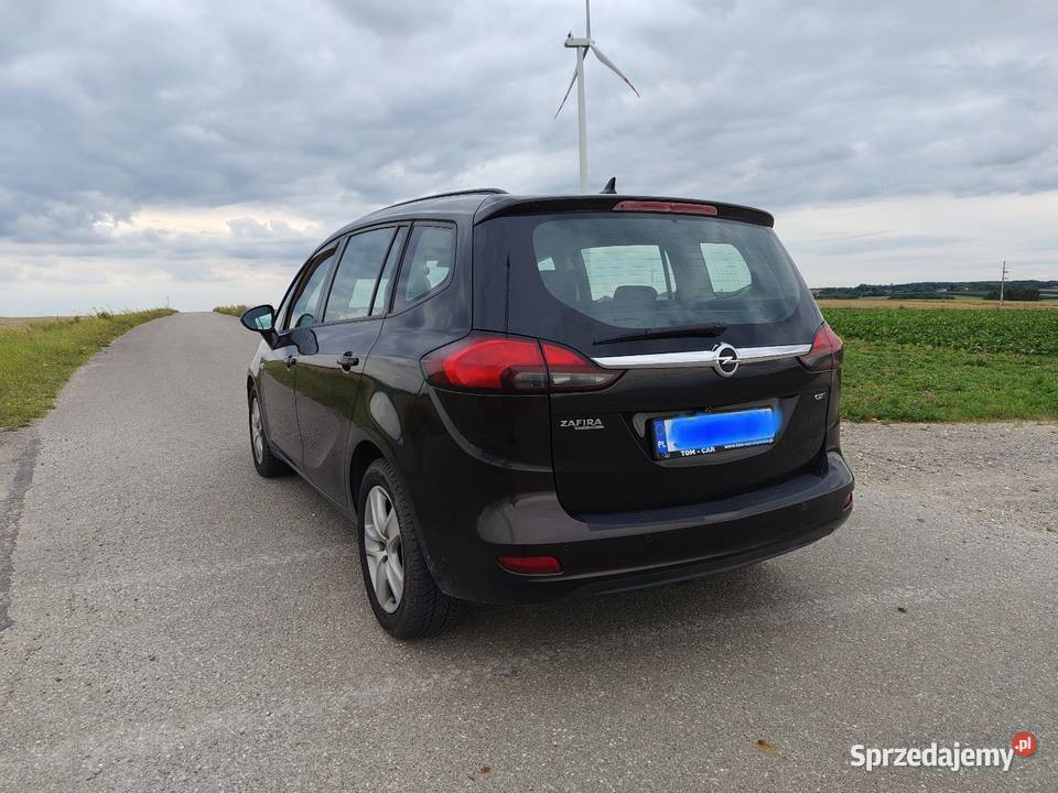 Opel Zafira C 20 CDTI 130 5 osób Bogate kurtyny powietrzne Bogoria