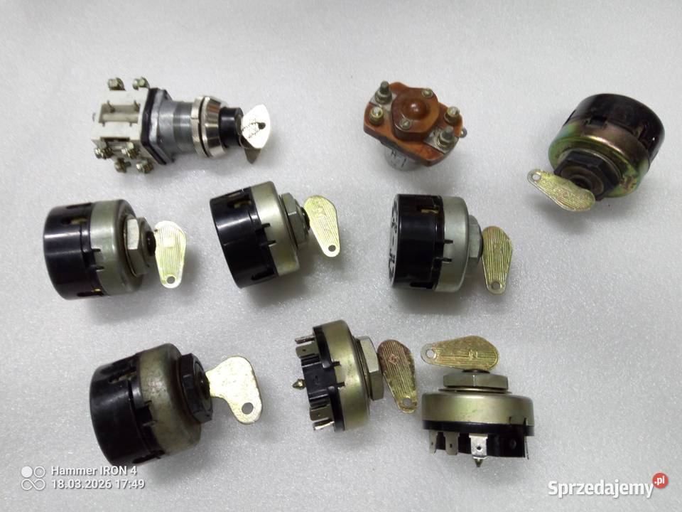 Stacyjka kluczyk stacyjki auto Star itp mix PRL Części samochodowe Przemyśl