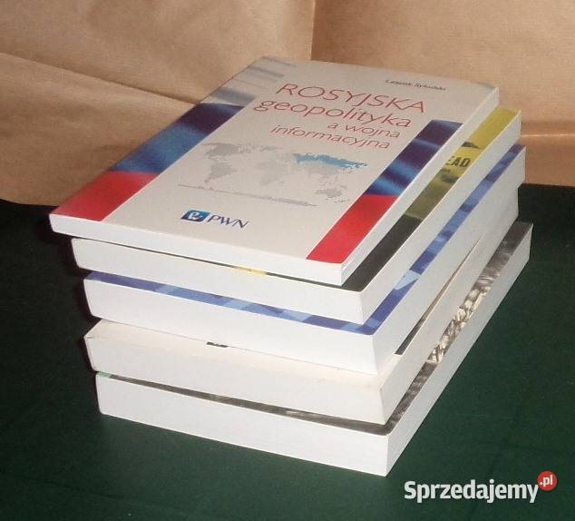 5x książka Geo Polityka Rosja Izrael Pakistan Rzeszów