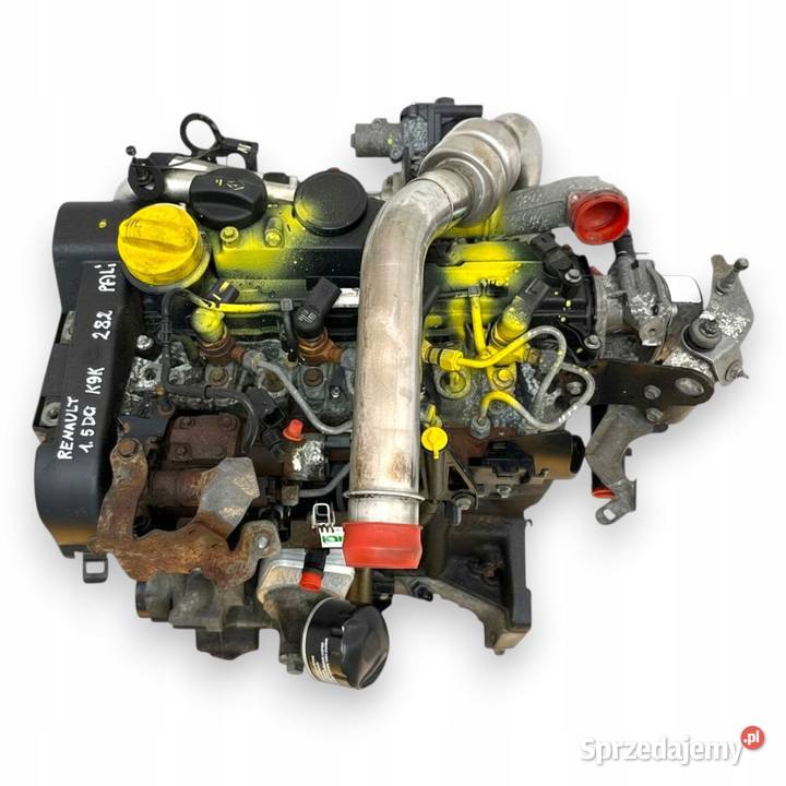 SILNIK K9K282 Nissan Qashqai J10 15 DCI 106 osobowe Silniki kompletne Chełm