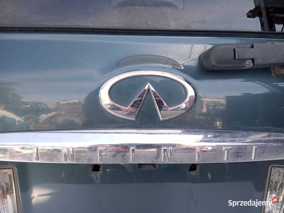 KLAPA TYLNA BAGAŻNIKA KOMPLETNA INFINITI QX56 Nowy Tomyśl sprzedam
