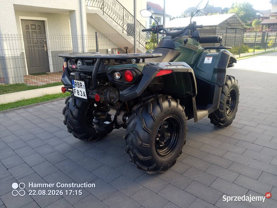 Can am Outlander 650 4x4 Idealny Stan 2023 sprzedam