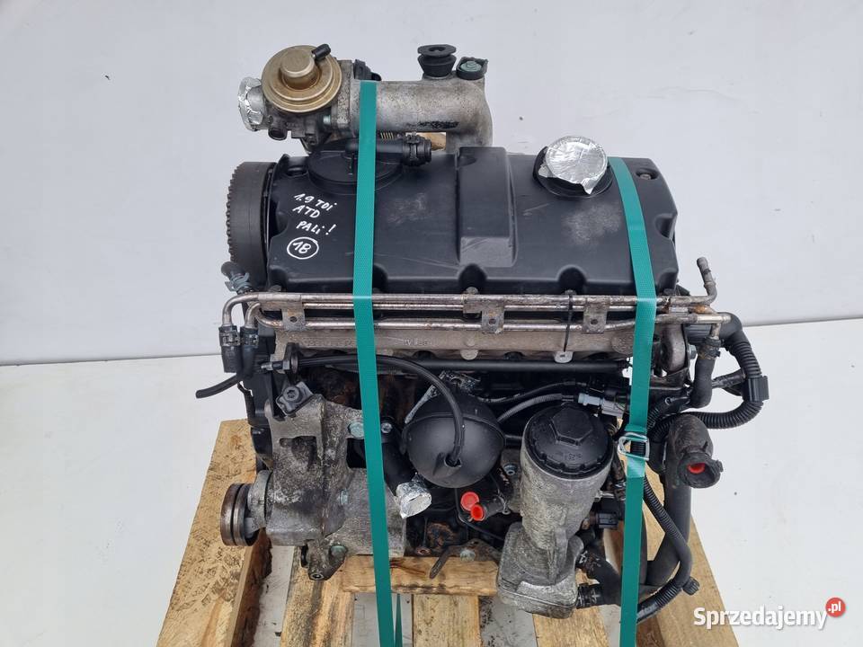 SILNIK KOMPLET VW Golf IV 19 TDI 101 9703r ATD Rudka sprzedam