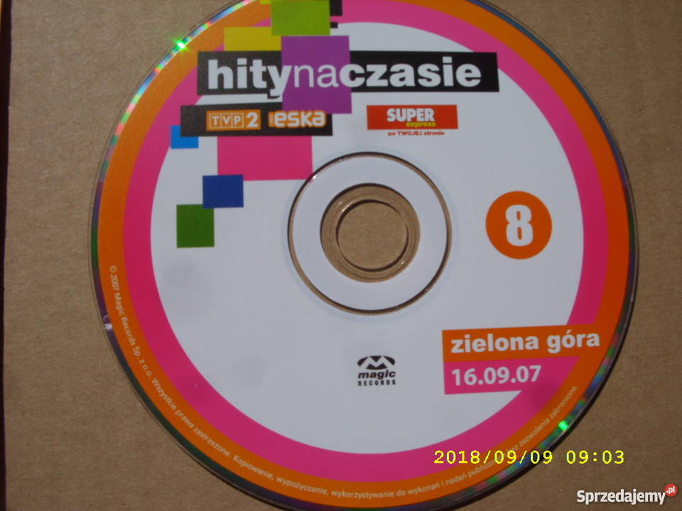 CD skladanka HITY NA CZASIE 8 Wołów