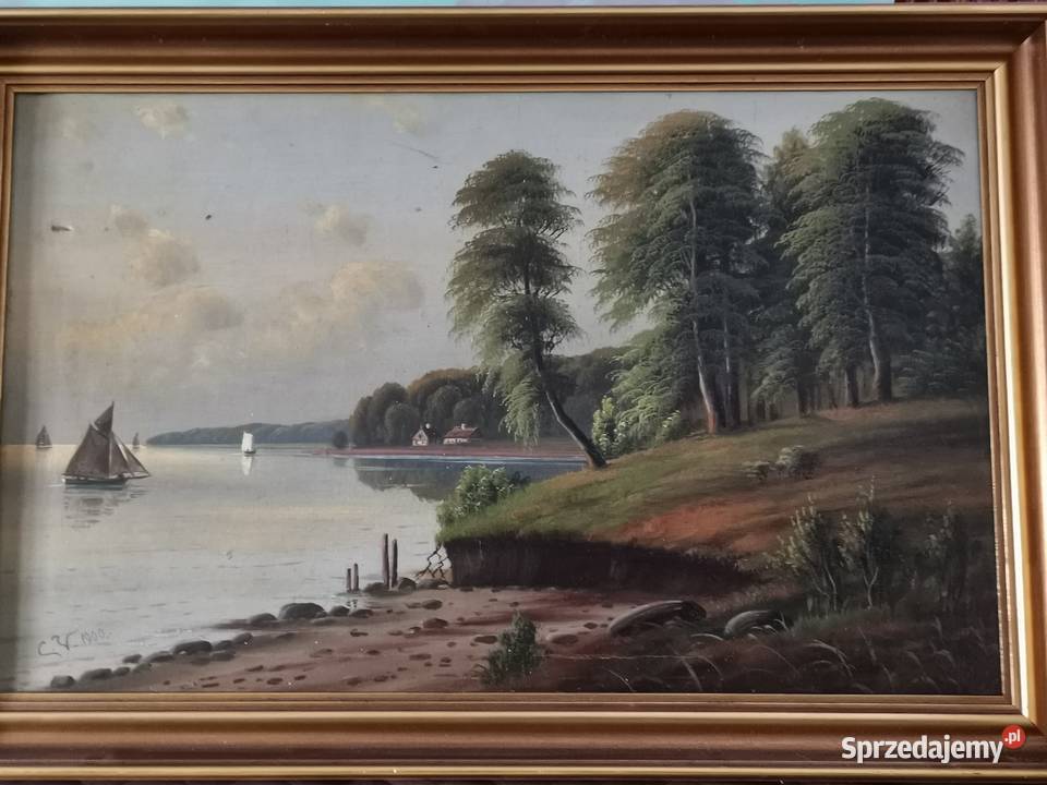 Obraz z roku1900 Zamość