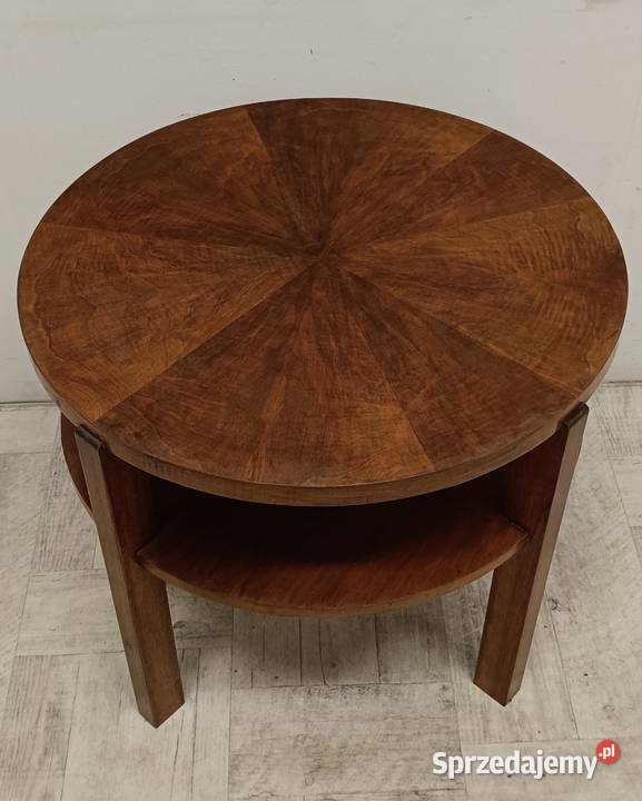 Stolik kawowy ława Art deco vintage design