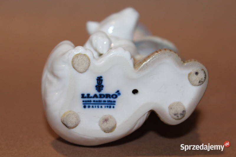 Figurka chłopca z niedźwiadkiem NAO Lladro 176 Szczecin sprzedam