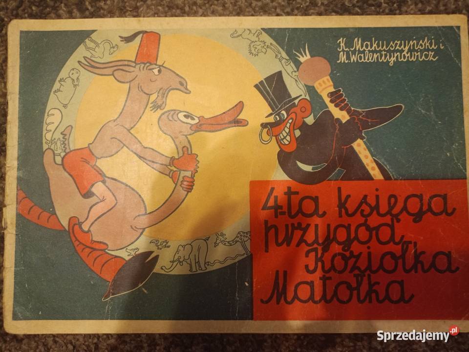 Zestaw 4 ksiąg Przygód Koziołka stare i nowe Komiksy Warszawa
