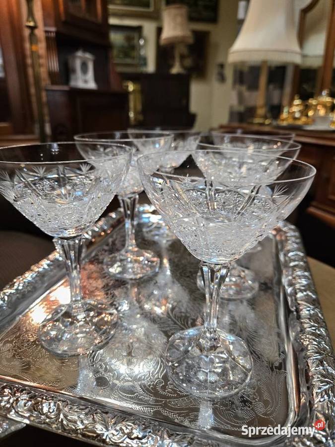 Kryształowe Kieliszki do Martini Kalisz