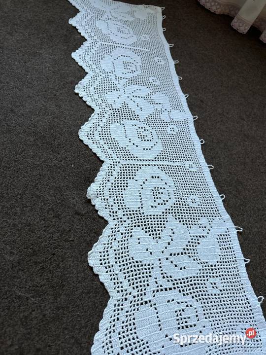 zazdrostka biała szydełkowya rękodzieło