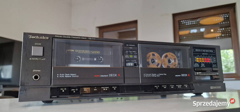 Magnetofon catette deck Technics RS T11 Międzychód