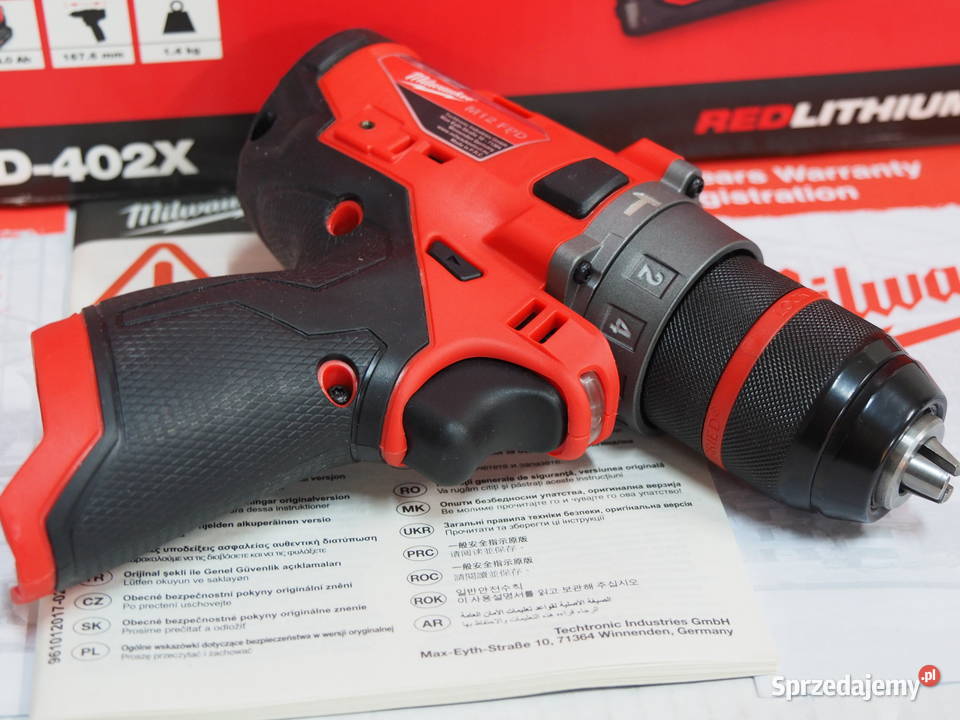 MILWAUKEE M12 FPD FDD wkrętarka wiertarka FUEL Baszkówka