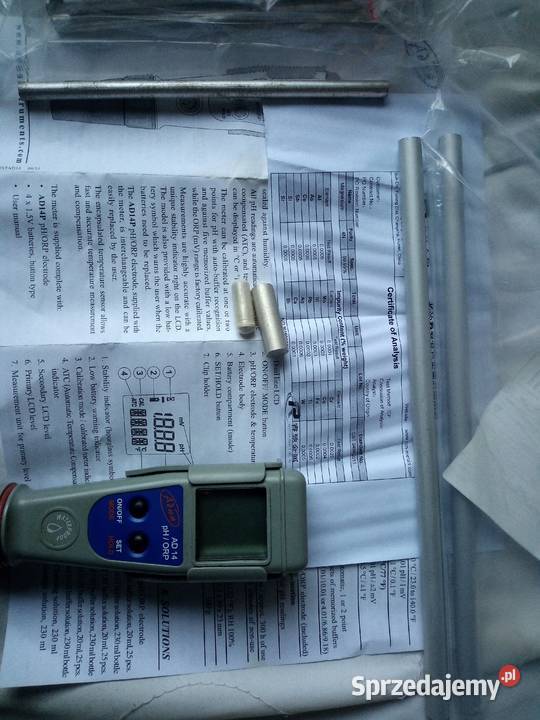 Pręty magnezowe woda wodorowa molekuła zdrowia Łódź sprzedam