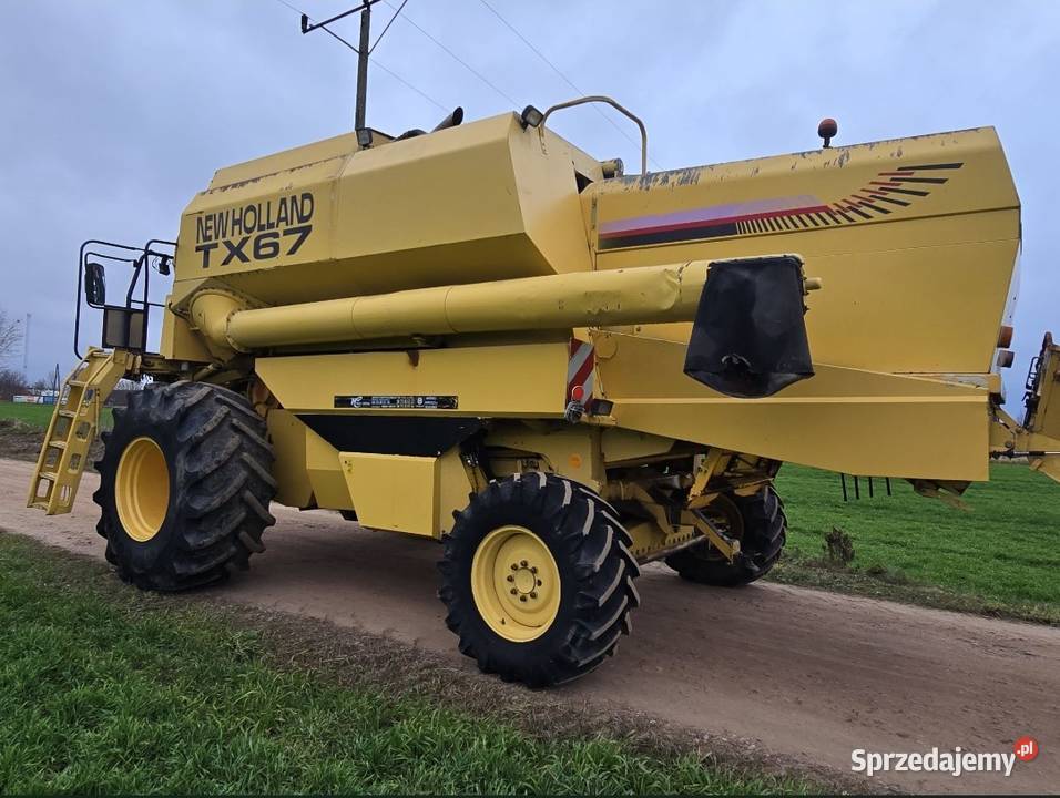 Kombajn zbożowy Holland TX67 nieuszkodzony Ględowo