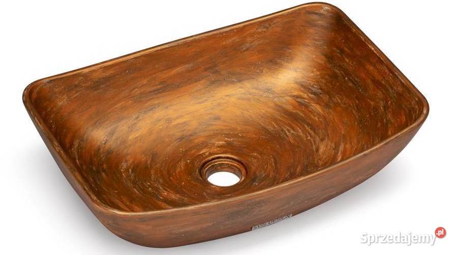 Umywalka 50 VIRGO BASIC AGED METAL miedziany i sprzedam