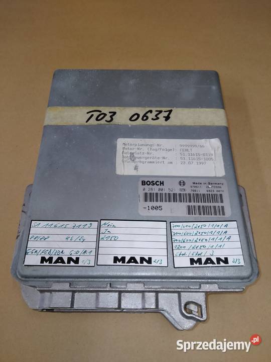 MAN STEROWNIK 0281001521 51116151005 51116157119 Kargowa