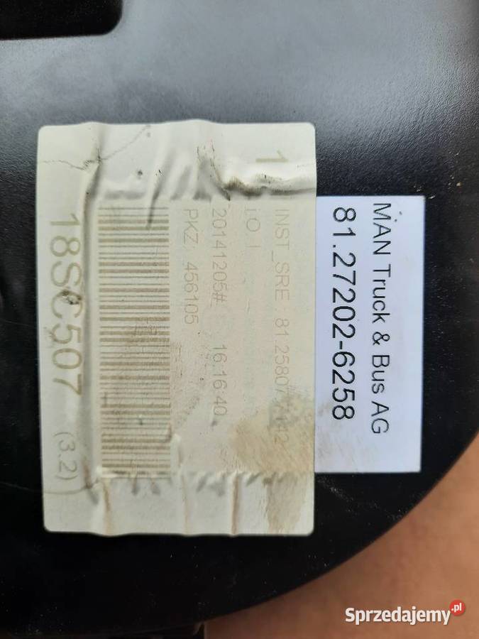 Licznik zegary 812580771142 81272026258 MAN TGX świętokrzyskie Staszów