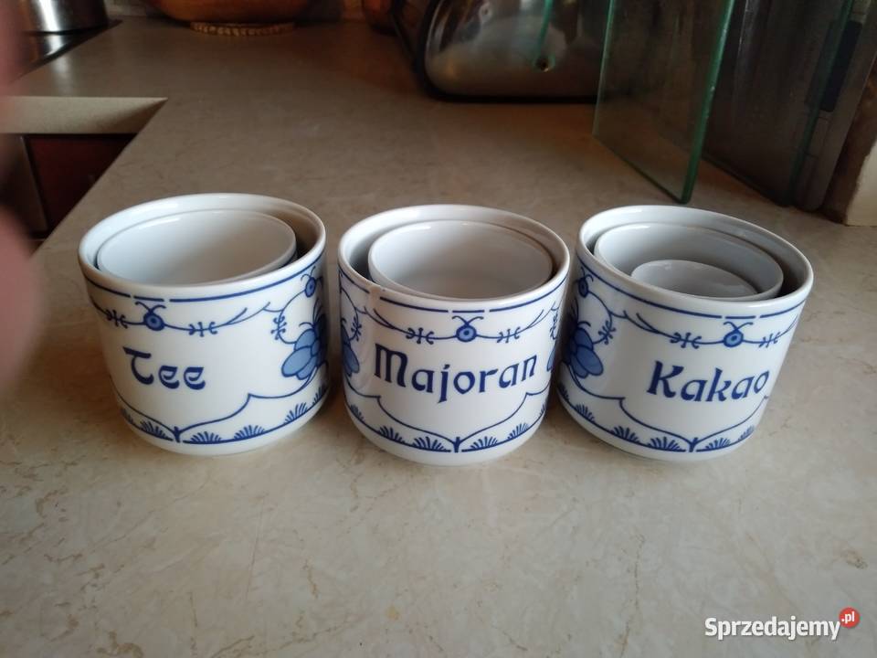 Pojemniki do przyprawporcelana Kahla 6 sztuk 1 Warszawa