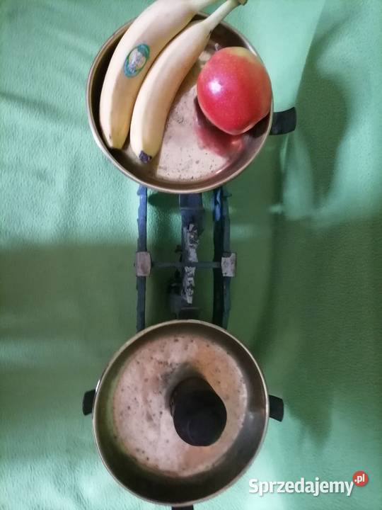 Stara waga szalkowa z lat 30 tych