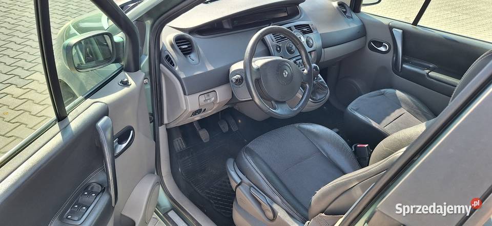 Renault Scenic 2 19dc klimatyzacja Ładny sprawdz poduszka powietrzna Kostrzyn