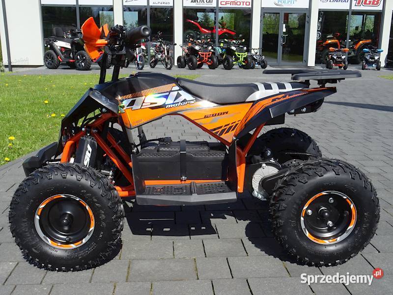 QUAD ASIX LIYA EM116 1200W CZARPOMA NOWA ODSŁONA quad - ATV Kraków