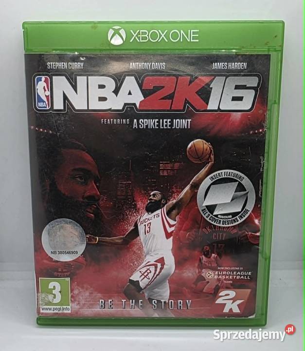 Gra NBA 2k16 Xbox One Gry na konsole Elbląg sprzedam
