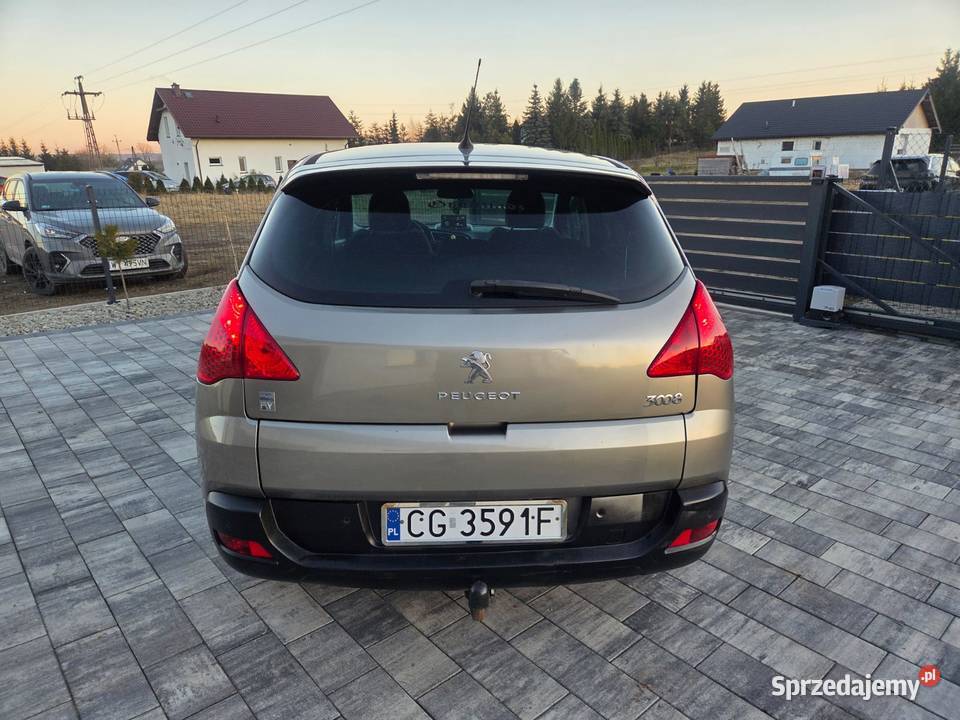 Peugeot 3008 Hybrid 20 Diesel Automat 4x4 klimatyzacja Grudziądz sprzedam