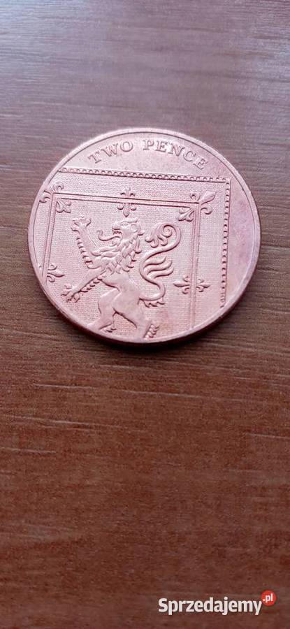 Moneta 2 pence 2014 Skoczów