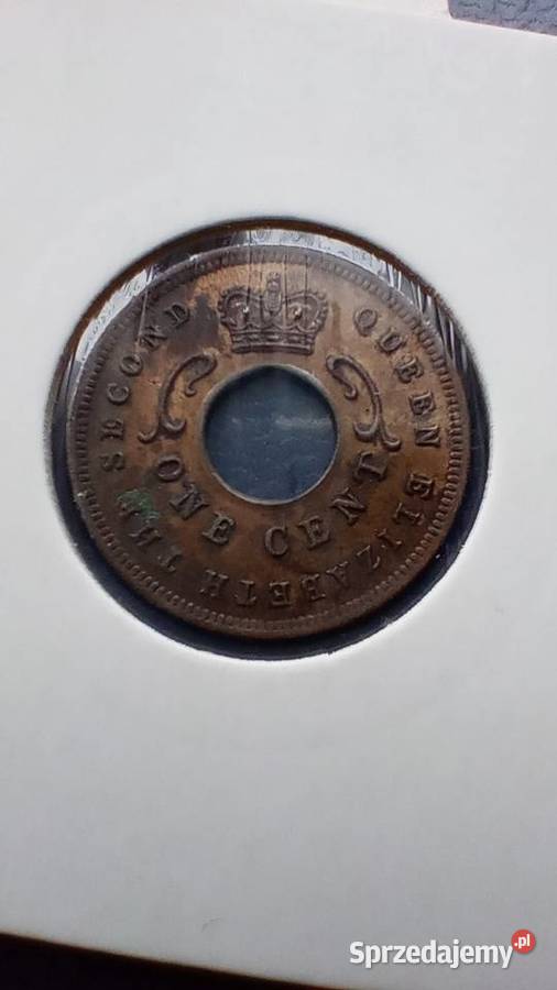 Stare monety 1 cent 1926 Brytyjska Afryka Lesko