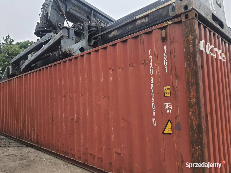 Kontener morski 40 HC 12 metrowy