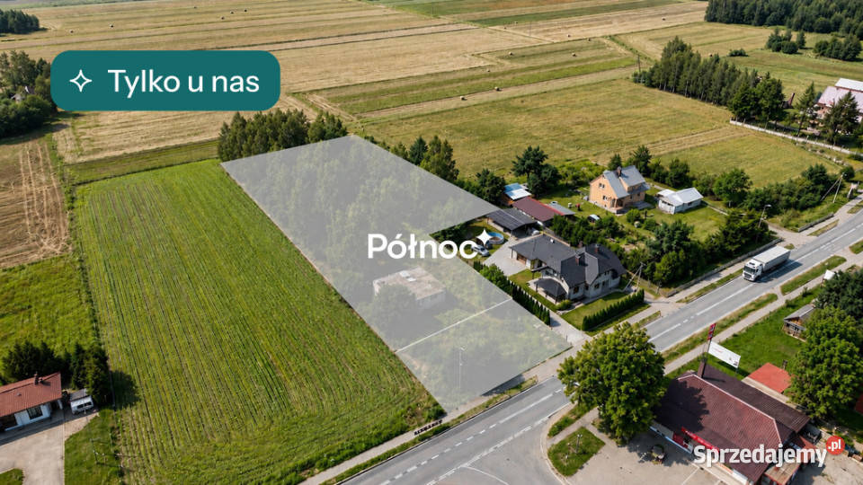Dwie działki budowlanorolne 5557 m Dubów sprzedam