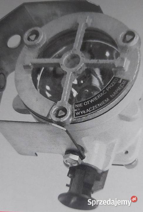 Reflektor 2a Elektrometal Cieszyn Górnicze lampy Dąbrowa Górnicza