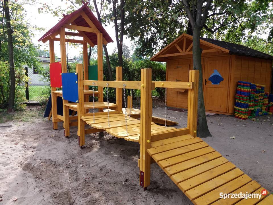 ZESTAW ZABAWOWY NA PLAC ZABAW SMERF zielony Dla Dziecka Białystok sprzedam