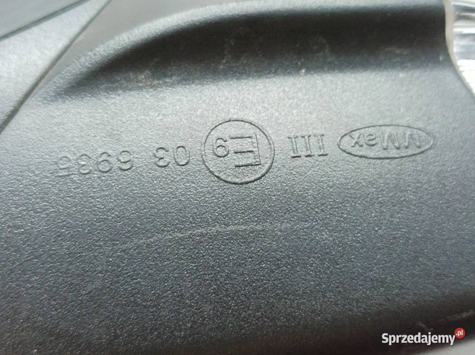 LUSTERKO PRAWE 6PIN EUROPA VW Volkswagen Crafter osobowe