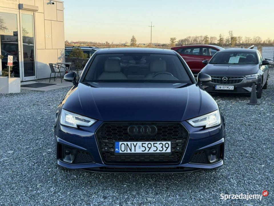 Audi A4 20 16V TFSI 252 4x4 2019r SLine navi Wojkowice