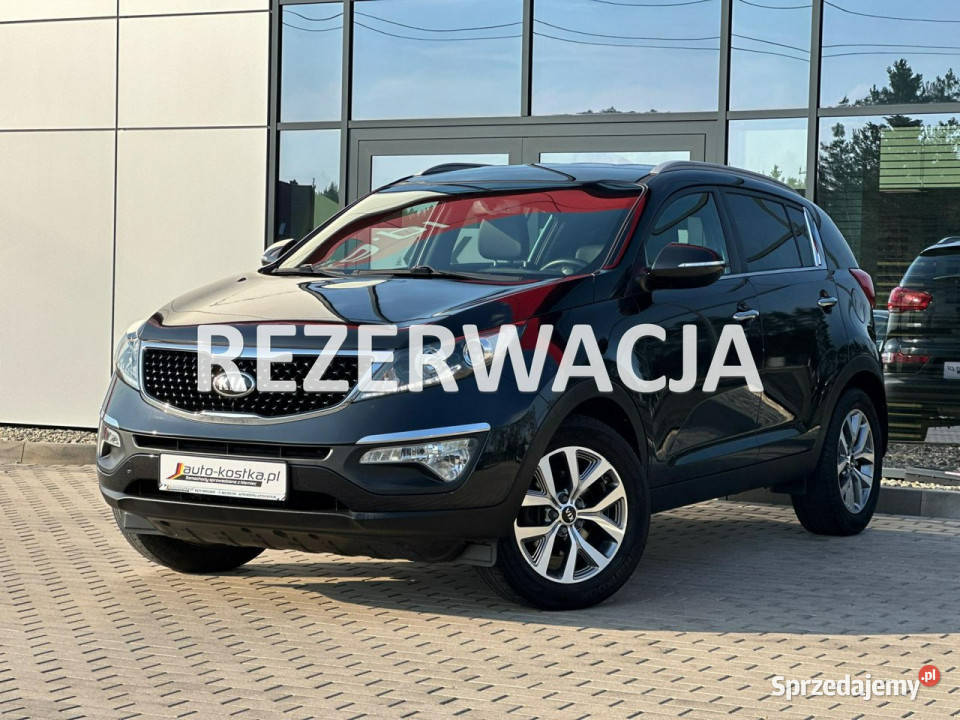 Kia Sportage 8xAlu LED Półskóra Kamera Czujniki aluminiowe felgi Kąty Opolskie